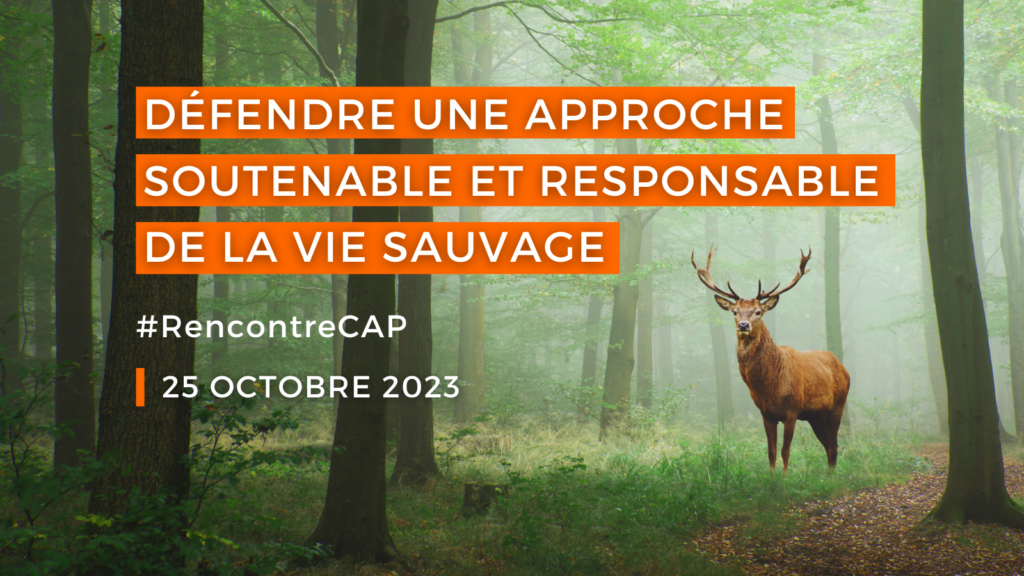 Rencontre CAP du 25 octobre 2023 : Faune sauvage & biodiversité